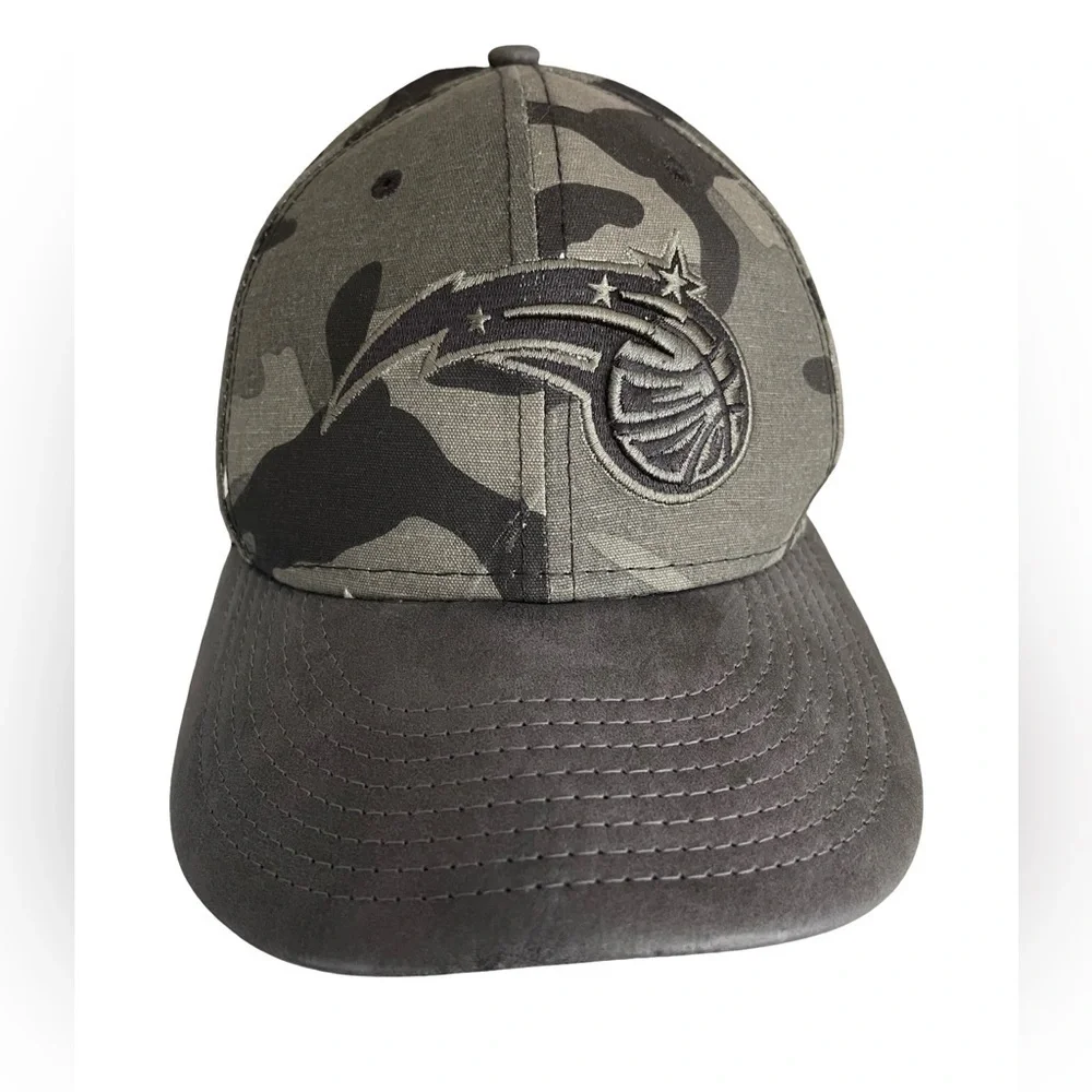 New Era Orlando Magic NBA Black and Gray Camouflaged Hat